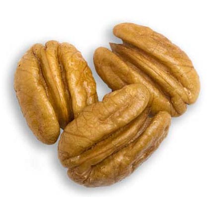 Three jumbo pecan halves