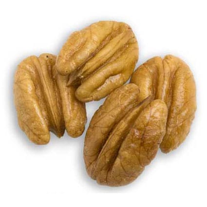 Four extra large pecan halves