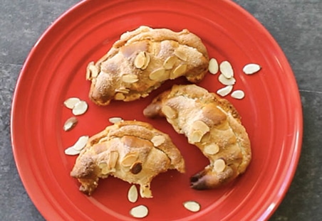 Easy Almond Croissants