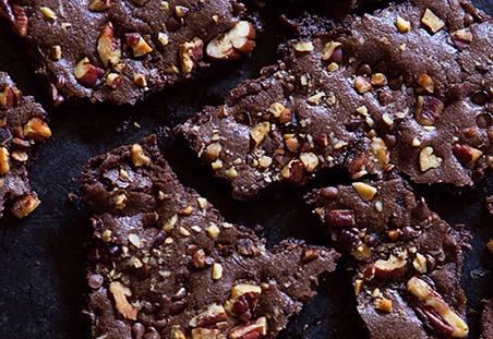 Pecan Brownie Brittle