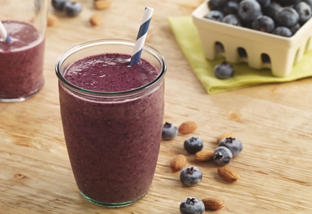 Blueberry Almond Smoothie