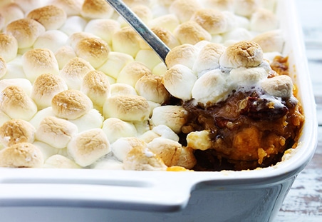 Candied Pecan Sweet Potato Casserole