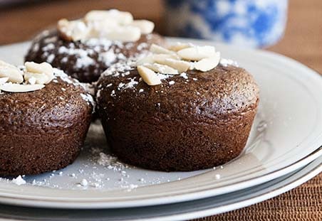 Chocolate Almond Muffins