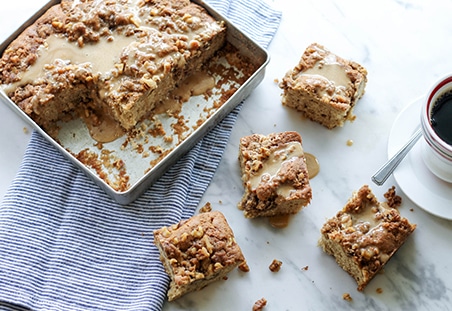 Walnut Espresso Coffee Cake