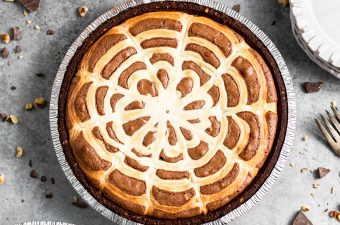 Halloween Brownie Pie