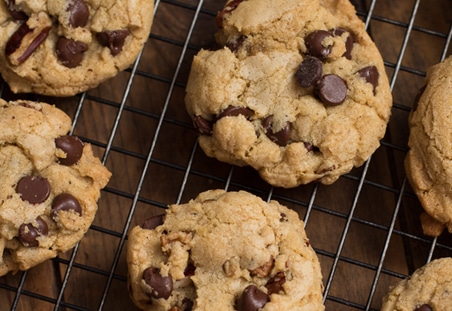 Brown Butter Pecan Chocolate Chip Cookie