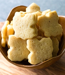 Unfrosted Mini Hazelnut Maple Sandwich Cookies.