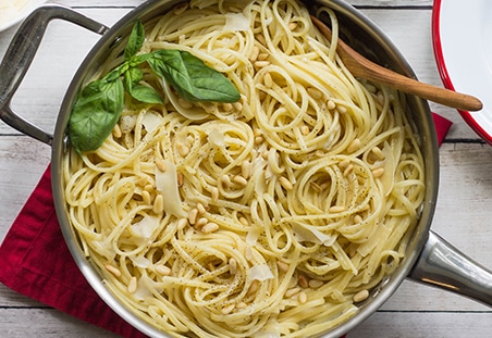 Pine Nut Cacio e Pepe