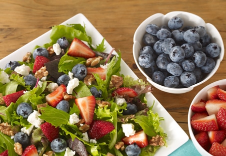 Red, White and Blue Salad