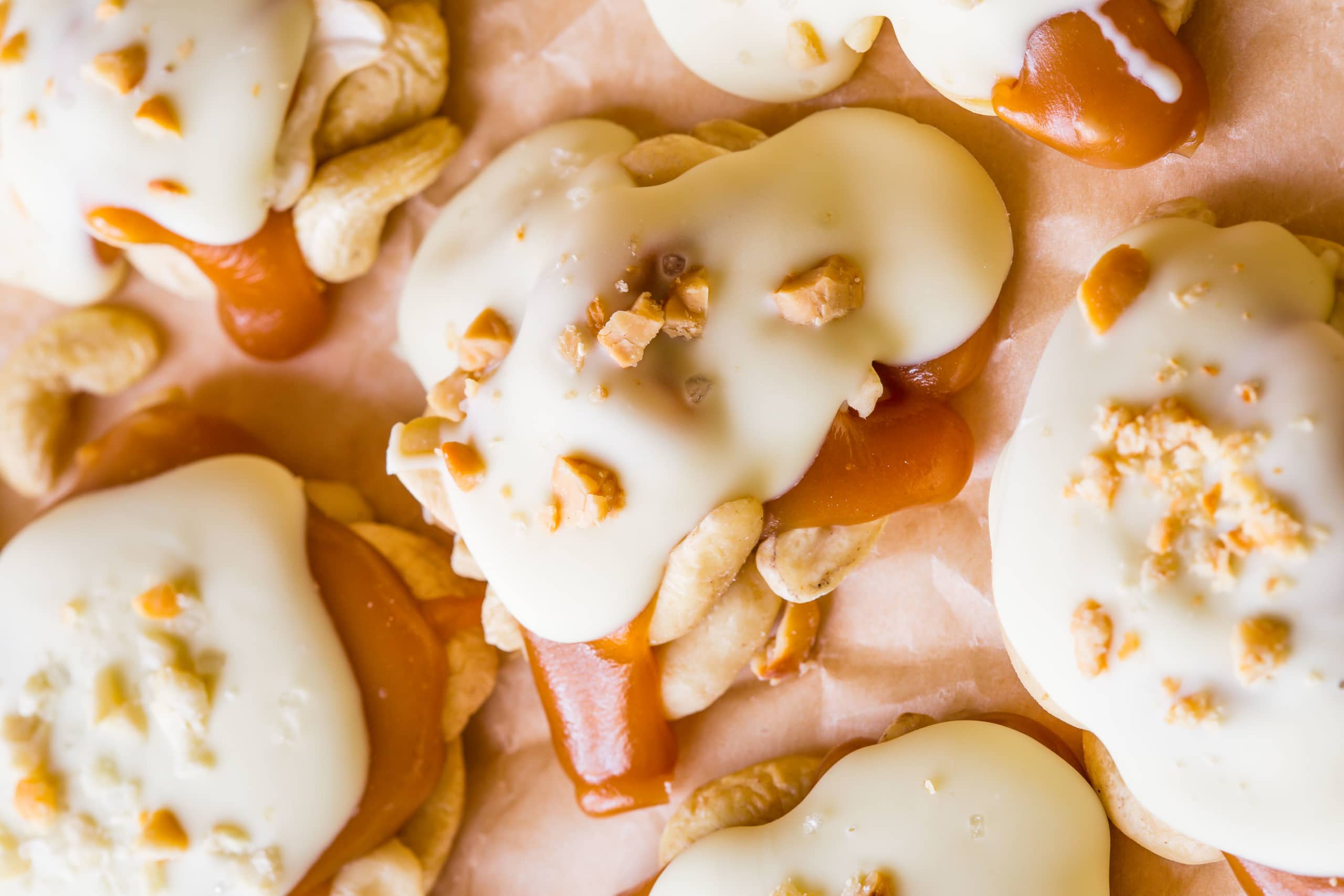 Sally's Baking Addiction caramel cashew clusters-2
