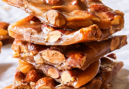 Cinnamon Almond Toffee