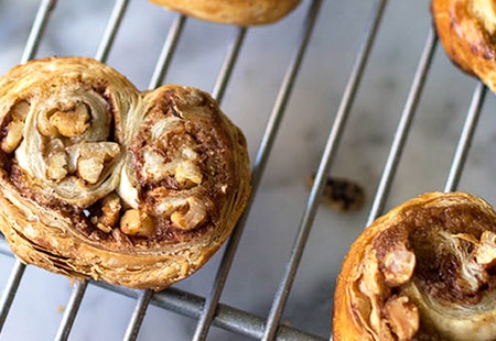 Walnut Palmiers