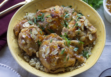 Apricot Almond Chicken