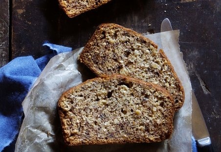 Toasted Pecans & Coconut Banana Bread