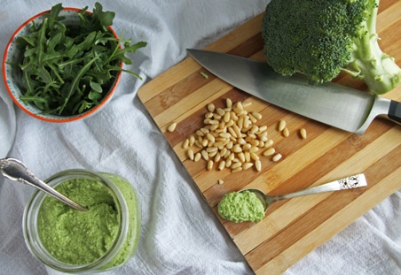 Broccoli-Arugula Pesto