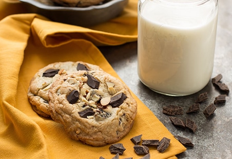 Cherry Almond Chocolate Chunk Cookies