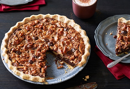 Chocolate Walnut Pie