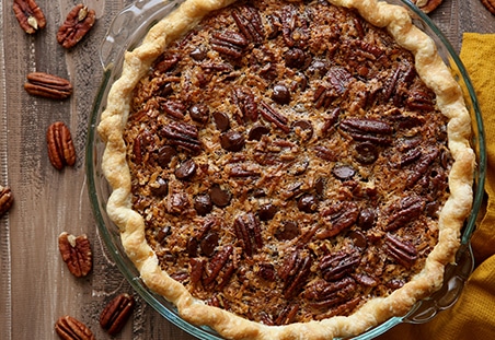 Chocolate Coconut Pecan Pie