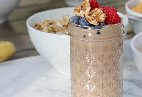 Chocolate Walnut Smoothie