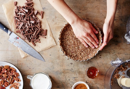 Cinnamon Chocolate Tart