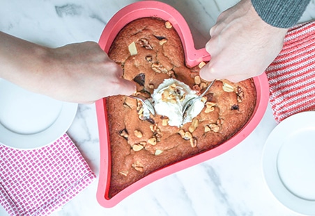 Chocolate Chip Walnut Cookie Cake