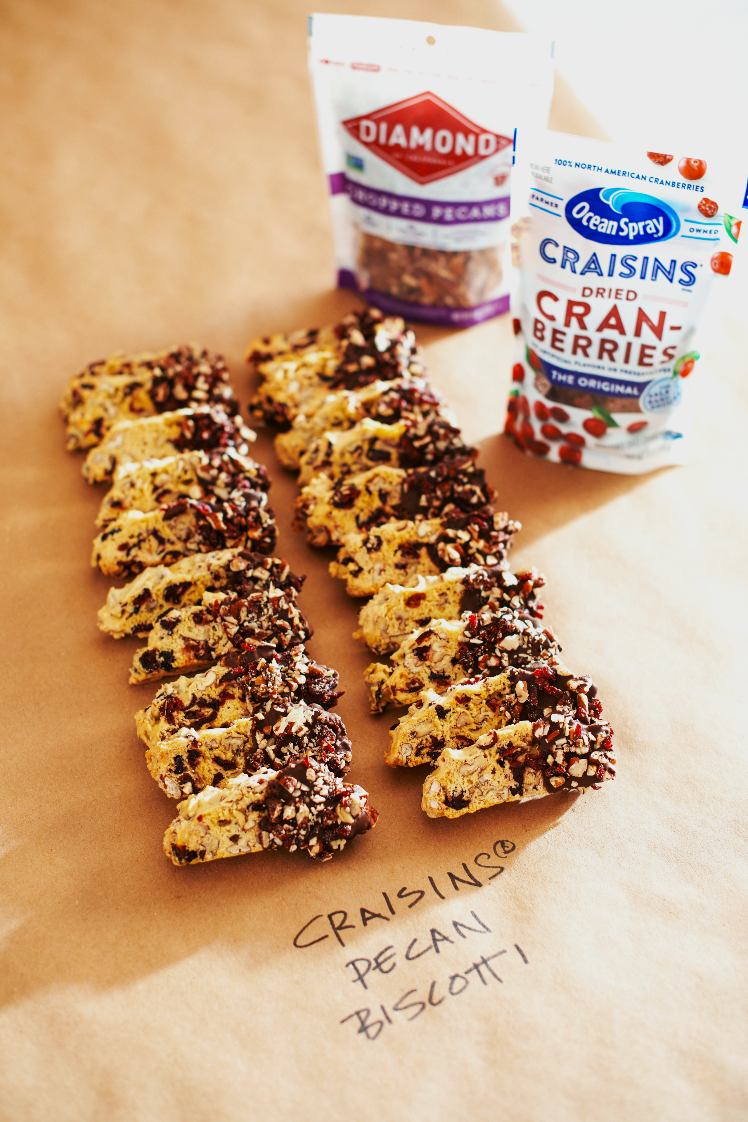 Cranberry Pecan Biscotti