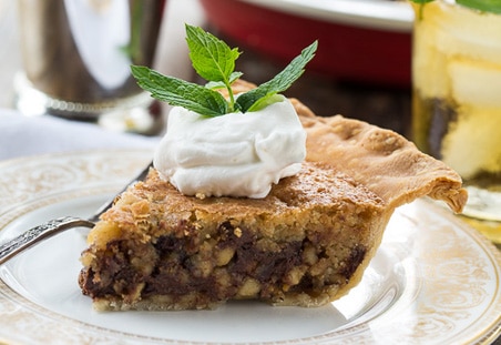 Kentucky Chocolate Walnut Pie