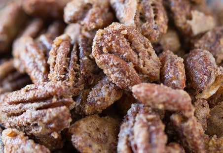 Maple Cinnamon Spiced Nuts