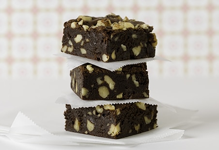 Fudgy Walnut Brownies