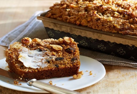 Spiced Pumpkin Bread With Walnuts