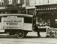 Truck Loading Bags of Nuts