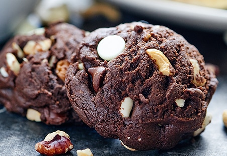 Double Chocolate Chip Cookies