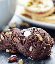 Double Chocolate Chip Cookie Balls.