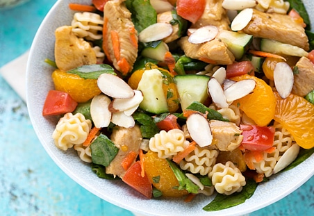 Mandarin Chicken Pasta Salad