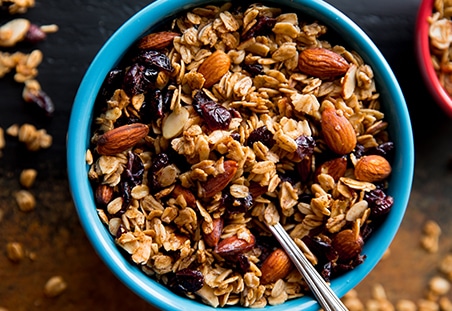 Maple Almond Cranberry Granola