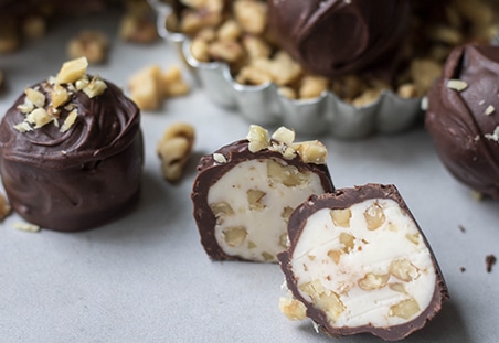 Maple Walnut Truffles