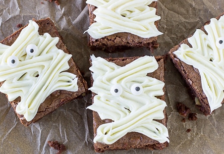 Mummy Hazelnut Brownies