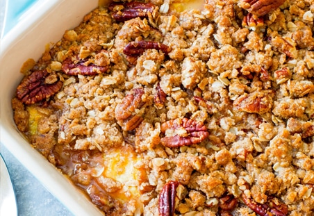 Peach Pecan Crisp