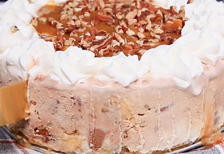 Pecan Ice Cream Cake