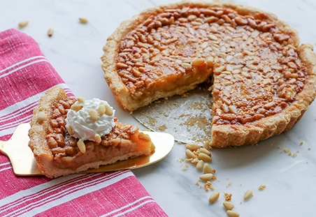 Honey Pine Nut Tart