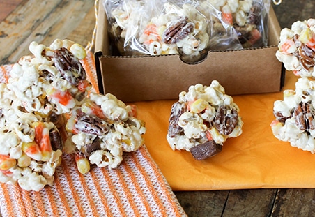 Halloween Popcorn Balls