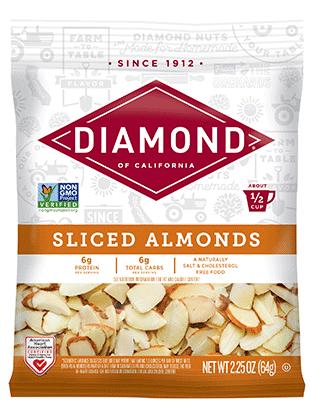 Blue Diamond Almonds Nutrition Serving Size - In-the-Shell Nuts from Diamond Nuts | Diamond of California : About 24 nuts (28g) servings per container: