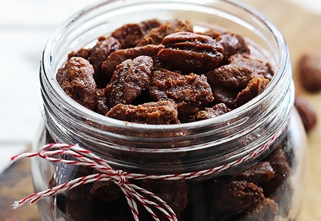 Slow Cooker Cinnamon Pecans