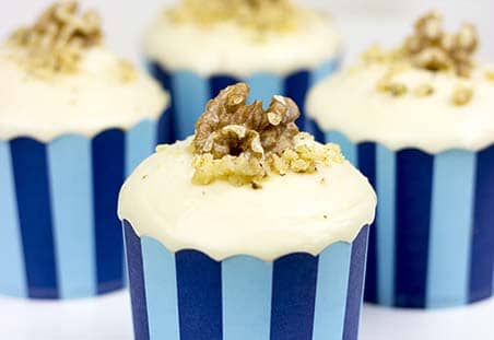 Maple Walnut Cupcakes