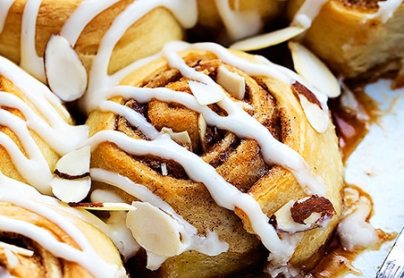 Flaky Almond Cinnamon Buns