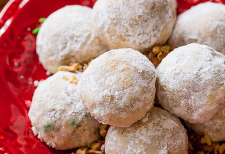 Toasted Pecan Snowballs