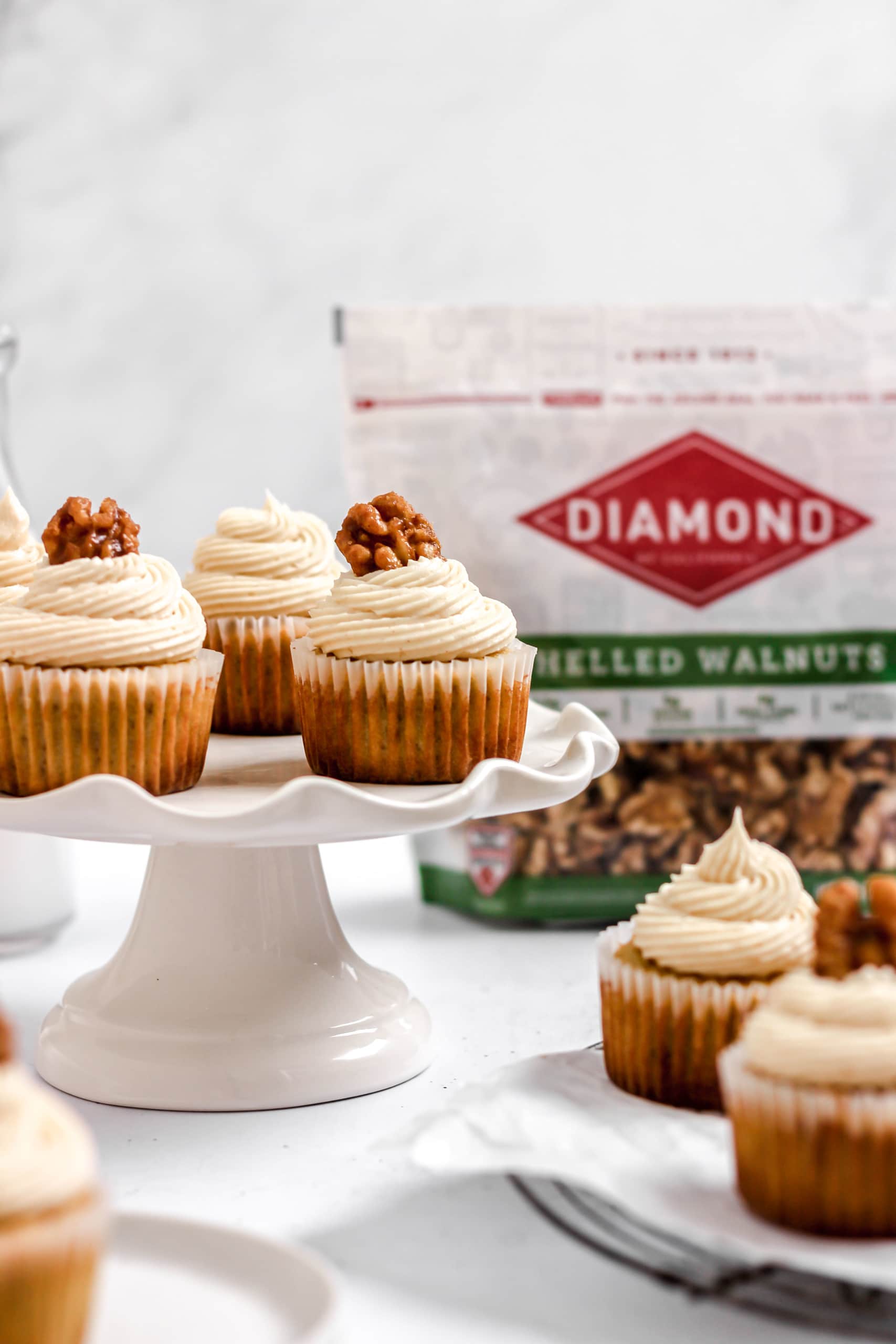 Maple Walnut Cupcakes